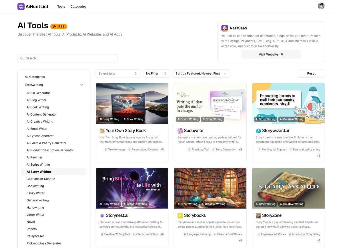 AIHuntList